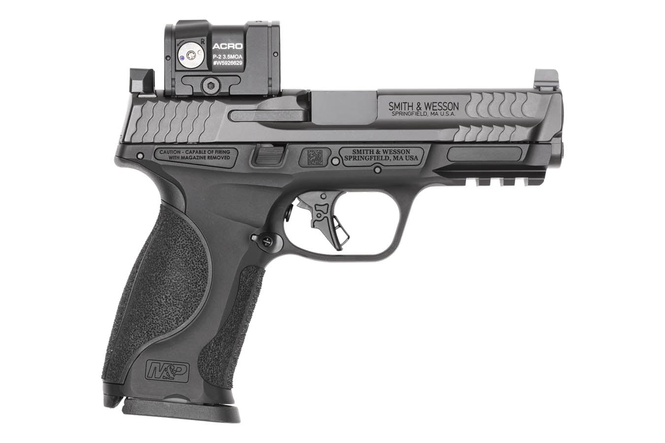 SMITH AND WESSON M&P9 M2.0 Metal 9mm Optic Ready Pistol with Aimpoint Acro P2 Reflex Sight